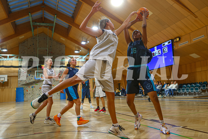 23.11.2024 Österreichischer Basketballverband 2024/25, SLWU14, Basket Flames UNION vs. Vienna Timberwolves