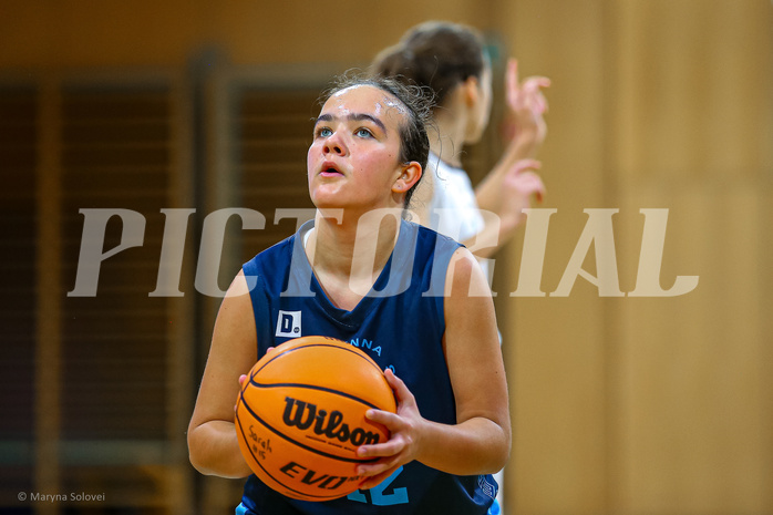 23.11.2024 Österreichischer Basketballverband 2024/25, SLWU14, Basket Flames UNION vs. Vienna Timberwolves