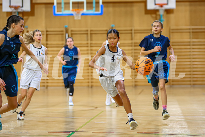 23.11.2024 Österreichischer Basketballverband 2024/25, SLWU14, Basket Flames UNION vs. Vienna Timberwolves