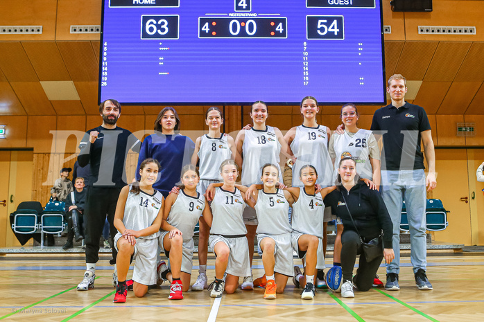 23.11.2024 Österreichischer Basketballverband 2024/25, SLWU14, Basket Flames UNION vs. Vienna Timberwolves