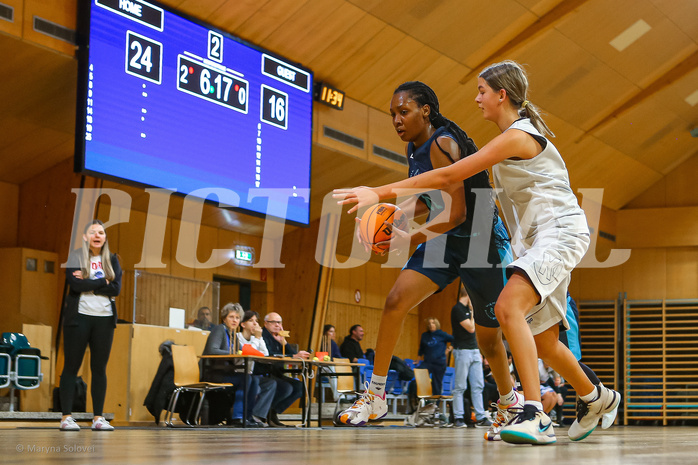 23.11.2024 Österreichischer Basketballverband 2024/25, SLWU14, Basket Flames UNION vs. Vienna Timberwolves