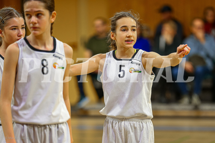 23.11.2024 Österreichischer Basketballverband 2024/25, SLWU14, Basket Flames UNION vs. Vienna Timberwolves