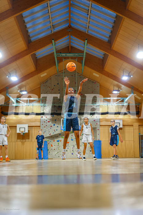 23.11.2024 Österreichischer Basketballverband 2024/25, SLWU14, Basket Flames UNION vs. Vienna Timberwolves