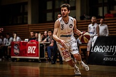 Basketball, 2.Bundesliga, Grunddurchgang 10.Runde (Nachtrag), Mattersburg Rocks, KOŠ Posojilnica Bank Celovec, Jan Nicoli (3)