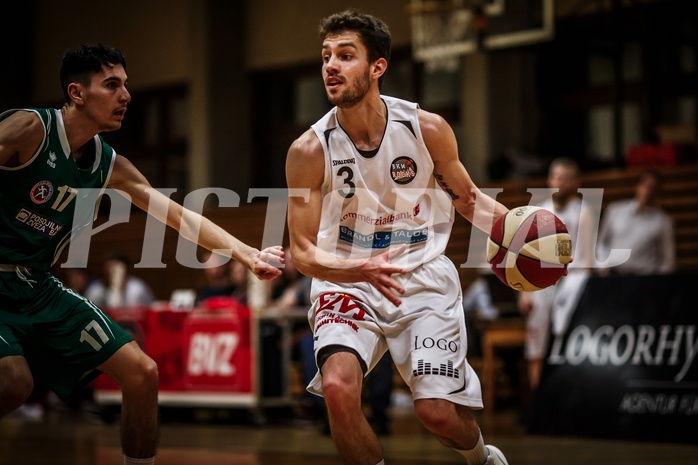 Basketball, 2.Bundesliga, Grunddurchgang 10.Runde (Nachtrag), Mattersburg Rocks, KOŠ Posojilnica Bank Celovec, Jan Nicoli (3)