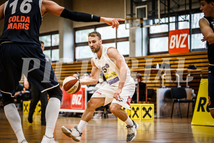 Basketball, Basketball Zweite Liga, Playoff: Viertelfinale 3. Spiel, Mattersburg Rocks, BBC Nord Dragonz, Florian DUCK (3)