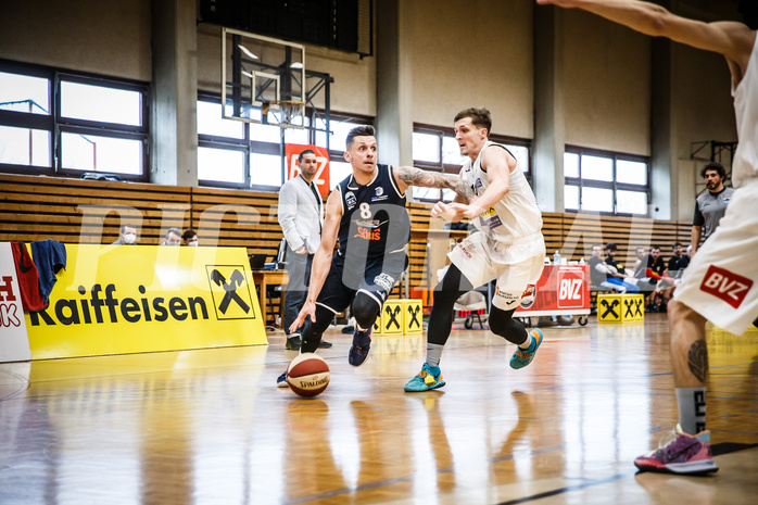 Basketball, Basketball Zweite Liga, Playoff: Viertelfinale 3. Spiel, Mattersburg Rocks, BBC Nord Dragonz, Petar Zivkovic (8)