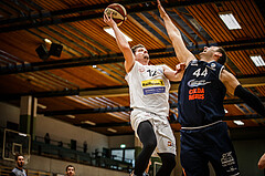 Basketball, Basketball Zweite Liga, Playoff: Viertelfinale 3. Spiel, Mattersburg Rocks, BBC Nord Dragonz, Roman Skvasik (12)