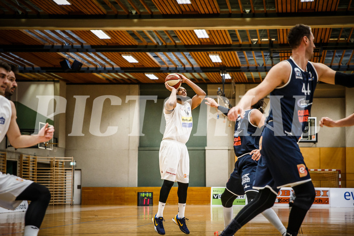 Basketball, Basketball Zweite Liga, Playoff: Viertelfinale 3. Spiel, Mattersburg Rocks, BBC Nord Dragonz, Gary WARE (14)