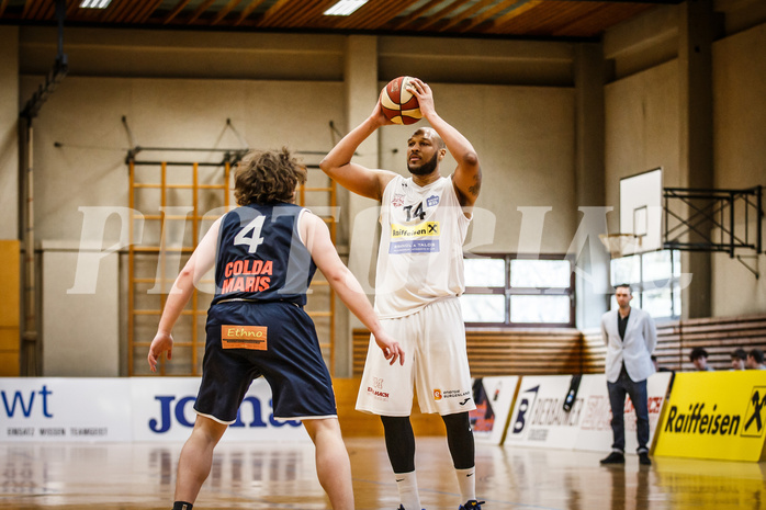 Basketball, Basketball Zweite Liga, Playoff: Viertelfinale 3. Spiel, Mattersburg Rocks, BBC Nord Dragonz, Gary WARE (14)