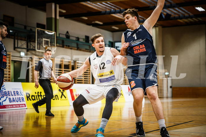 Basketball, Basketball Zweite Liga, Playoff: Viertelfinale 3. Spiel, Mattersburg Rocks, BBC Nord Dragonz, Roman Skvasik (12)