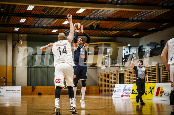 Basketball, Basketball Zweite Liga, Playoff: Viertelfinale 3. Spiel, Mattersburg Rocks, BBC Nord Dragonz, Marko Kolaric (16)