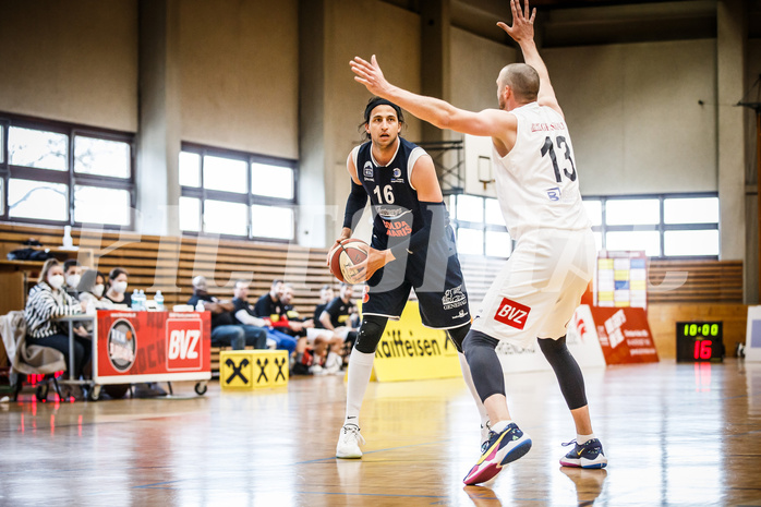 Basketball, Basketball Zweite Liga, Playoff: Viertelfinale 3. Spiel, Mattersburg Rocks, BBC Nord Dragonz, Marko Kolaric (16)