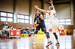 Basketball, Basketball Zweite Liga, Playoff: Viertelfinale 3. Spiel, Mattersburg Rocks, BBC Nord Dragonz, Marko Kolaric (16)