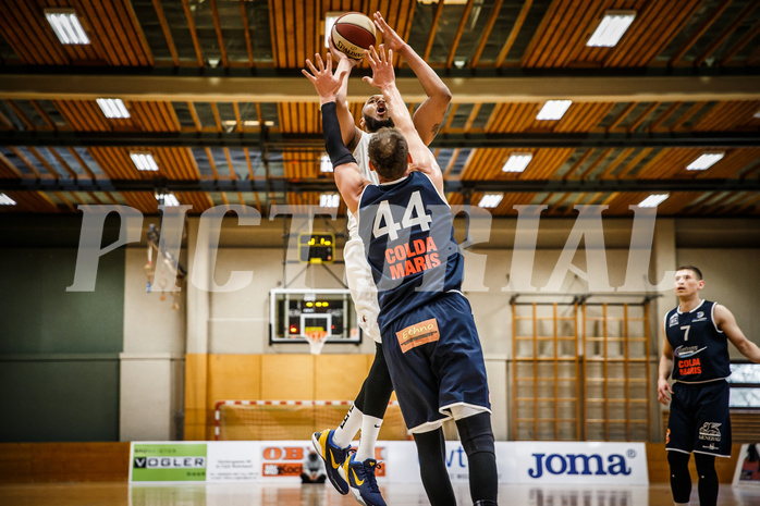 Basketball, Basketball Zweite Liga, Playoff: Viertelfinale 3. Spiel, Mattersburg Rocks, BBC Nord Dragonz, Gary WARE (14)