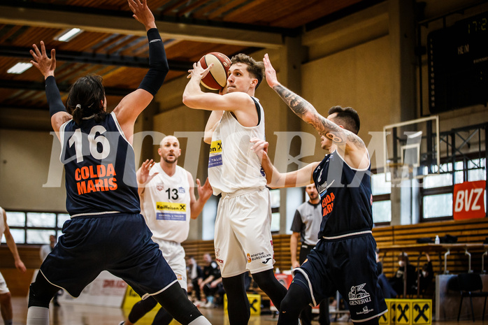 Basketball, Basketball Zweite Liga, Playoff: Viertelfinale 3. Spiel, Mattersburg Rocks, BBC Nord Dragonz, Roman Skvasik (12)