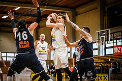 Basketball, Basketball Zweite Liga, Playoff: Viertelfinale 3. Spiel, Mattersburg Rocks, BBC Nord Dragonz, Roman Skvasik (12)