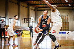 Basketball, Basketball Zweite Liga, Playoff: Viertelfinale 3. Spiel, Mattersburg Rocks, BBC Nord Dragonz, Fuad Memcic (44)