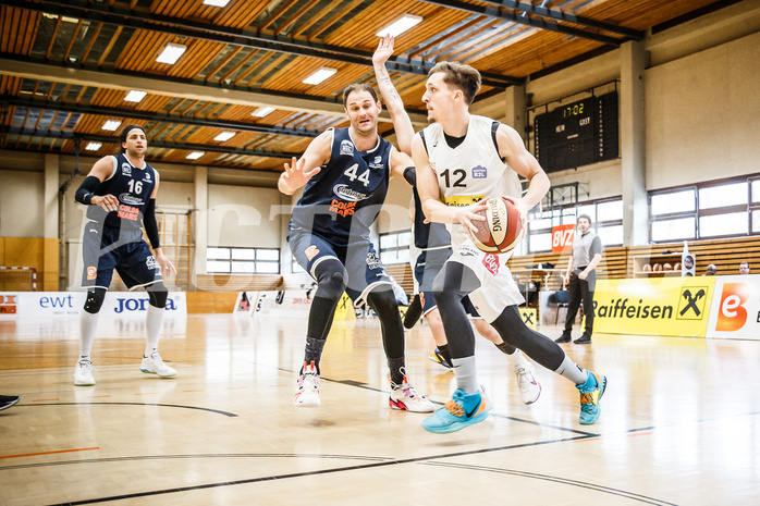 Basketball, Basketball Zweite Liga, Playoff: Viertelfinale 3. Spiel, Mattersburg Rocks, BBC Nord Dragonz, Roman Skvasik (12)