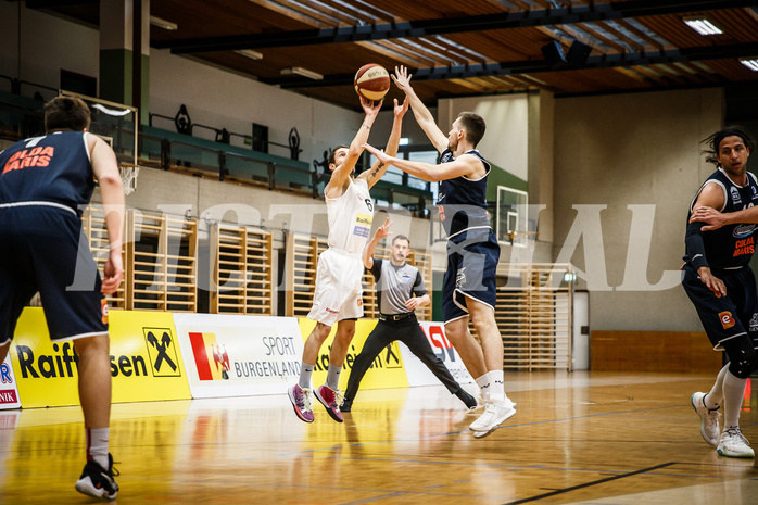 Basketball, Basketball Zweite Liga, Playoff: Viertelfinale 3. Spiel, Mattersburg Rocks, BBC Nord Dragonz, Jan NICOLI (6)
