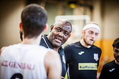 Basketball, Basketball Zweite Liga, Playoff: Viertelfinale 3. Spiel, Mattersburg Rocks, BBC Nord Dragonz, James WILLIAMS (Headcoach)