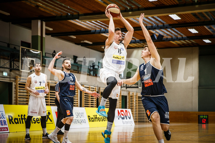 Basketball, Basketball Zweite Liga, Playoff: Viertelfinale 3. Spiel, Mattersburg Rocks, BBC Nord Dragonz, Roman Skvasik (12)