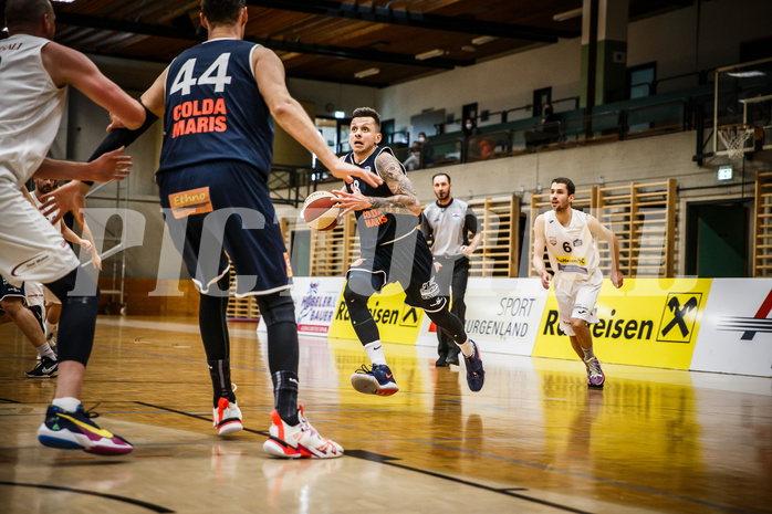 Basketball, Basketball Zweite Liga, Playoff: Viertelfinale 3. Spiel, Mattersburg Rocks, BBC Nord Dragonz, Petar Zivkovic (8)