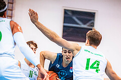 Basketball, Austria Cup 2022/23, Achtelfinale, Union Deutsch Wagram Alligators, Vienna D.C. Timberwolves, Paul Rotter (66)