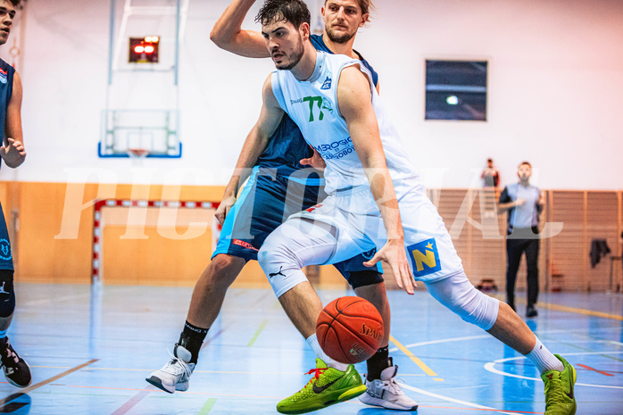 Basketball, Austria Cup 2022/23, Achtelfinale, Union Deutsch Wagram Alligators, Vienna D.C. Timberwolves, Marko Goranovic (77)