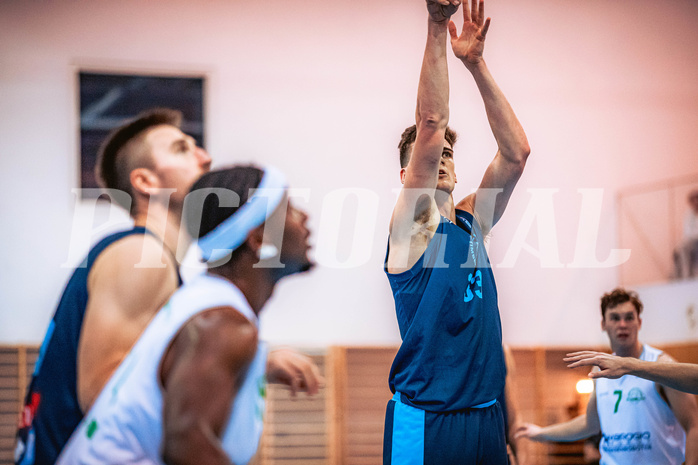 Basketball, Austria Cup 2022/23, Achtelfinale, Union Deutsch Wagram Alligators, Vienna D.C. Timberwolves, Chris Vogt (33)