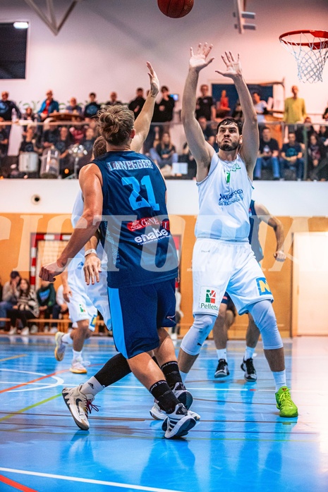 Basketball, Austria Cup 2022/23, Achtelfinale, Union Deutsch Wagram Alligators, Vienna D.C. Timberwolves, Marko Goranovic (77)