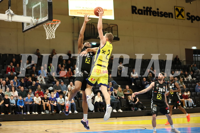 01.11.2022, Graz, Raiffeisen Sportpark Graz, Basketball Austria Cup 2022/23, UBSC Raiffeisen Graz vs. Flyers Wels