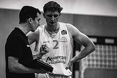 Basketball, Austria Cup 2022/23, Achtelfinale, Union Deutsch Wagram Alligators, Vienna D.C. Timberwolves, Lukas Hofer (Head Coach), Luis Göd (2)