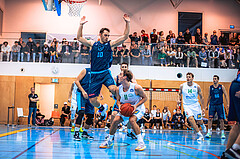 Basketball, Austria Cup 2022/23, Achtelfinale, Union Deutsch Wagram Alligators, Vienna D.C. Timberwolves, Jakob Szkutta (10), Simon Marek (11)