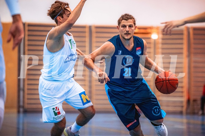 Basketball, Austria Cup 2022/23, Achtelfinale, Union Deutsch Wagram Alligators, Vienna D.C. Timberwolves, Moritz Lanegger (21)