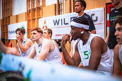 Basketball, Austria Cup 2022/23, Achtelfinale, Union Deutsch Wagram Alligators, Vienna D.C. Timberwolves, Luis Göd (2)