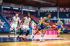 Basketball, Win2Day Superliga 2022/23, Viertelfinale Spiel 1, BC Vienna, UBSC Graz, Carlos Novas Mateo (2), Zachery Deshon Cooks (3)