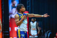 Basketball, Win2Day Superliga 2022/23, Viertelfinale Spiel 1, BC Vienna, UBSC Graz, Zachery Deshon Cooks (3)