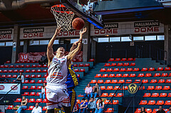 Basketball, Win2Day Superliga 2022/23, Viertelfinale Spiel 1, BC Vienna, UBSC Graz, Stefan Savic (13)