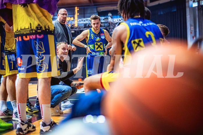 Basketball, Win2Day Superliga 2022/23, Viertelfinale Spiel 1, BC Vienna, UBSC Graz, Ervin Dragsic (Head Coach)