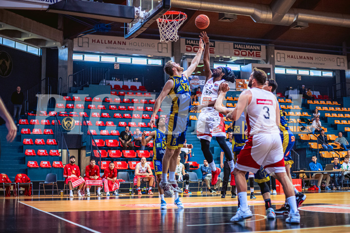 Basketball, Win2Day Superliga 2022/23, Viertelfinale Spiel 1, BC Vienna, UBSC Graz, Carlos Novas Mateo (2)