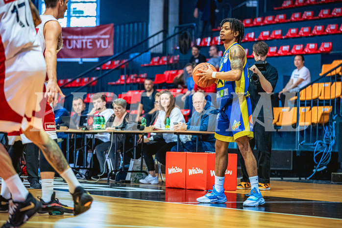 Basketball, Win2Day Superliga 2022/23, Viertelfinale Spiel 1, BC Vienna, UBSC Graz, Zachery Deshon Cooks (3)