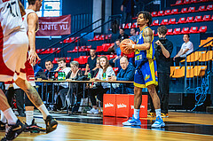 Basketball, Win2Day Superliga 2022/23, Viertelfinale Spiel 1, BC Vienna, UBSC Graz, Zachery Deshon Cooks (3)