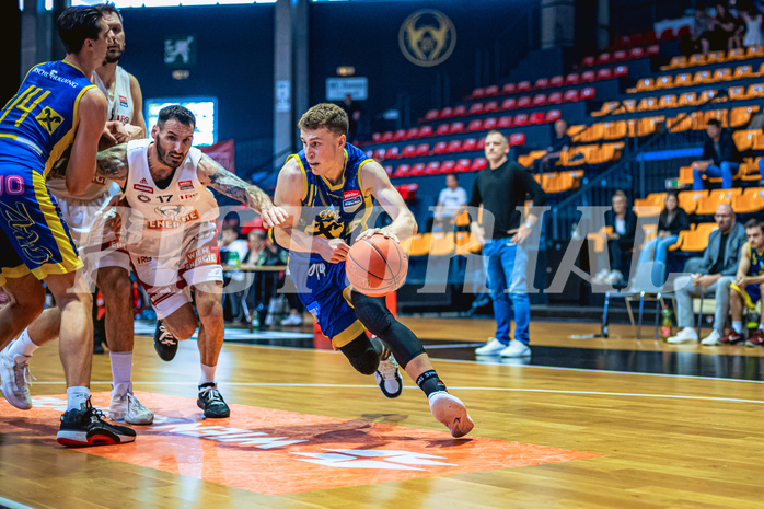 Basketball, Win2Day Superliga 2022/23, Viertelfinale Spiel 1, BC Vienna, UBSC Graz, Lukas Simoner (12)