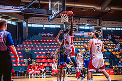 Basketball, Win2Day Superliga 2022/23, Viertelfinale Spiel 1, BC Vienna, UBSC Graz, Carlos Novas Mateo (2)