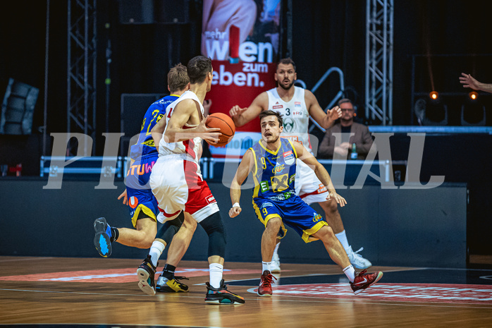 Basketball, Win2Day Superliga 2022/23, Viertelfinale Spiel 1, BC Vienna, UBSC Graz, Paul Isbetcherian (9)