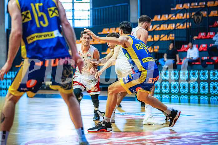 Basketball, Win2Day Superliga 2022/23, Viertelfinale Spiel 1, BC Vienna, UBSC Graz, Bogic Vujosevic (5)