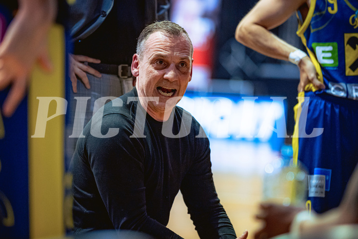 Basketball, Win2Day Superliga 2022/23, Viertelfinale Spiel 1, BC Vienna, UBSC Graz, Ervin Dragsic (Head Coach)