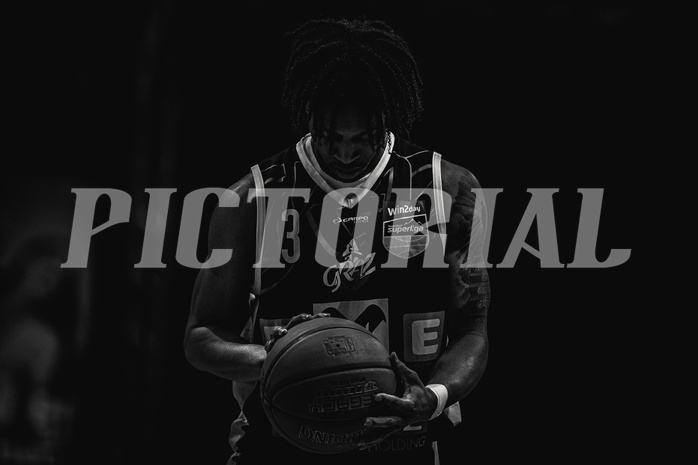 Basketball, Win2Day Superliga 2022/23, Viertelfinale Spiel 1, BC Vienna, UBSC Graz, Zachery Deshon Cooks (3)