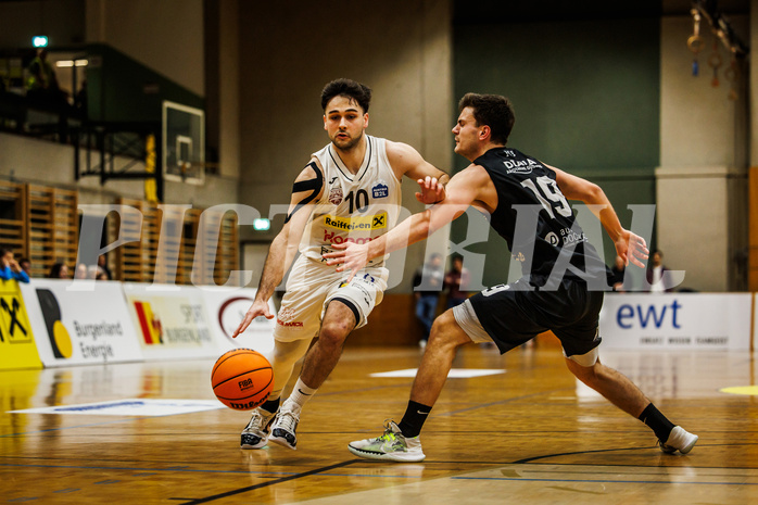 Basketball, Basketball Zweite Liga 2023/24, Grunddurchgang 18.Runde, Mattersburg Rocks, Güssing Blackbirds, Julian Alper (10)